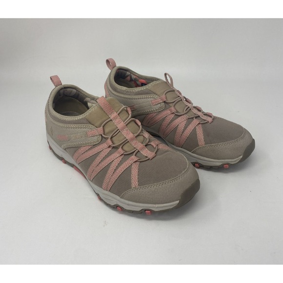 Skechers Shoes - Skechers Seager Hiker Sneakers Womens Size 8.5 Taupe Comfort Slip On Trail Shoes